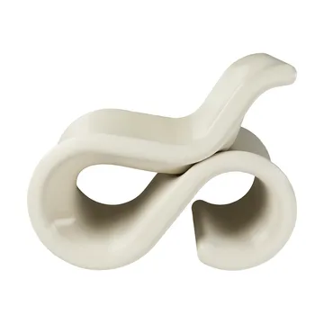 Éclair chair loungestol - Cream - Crème Atelier