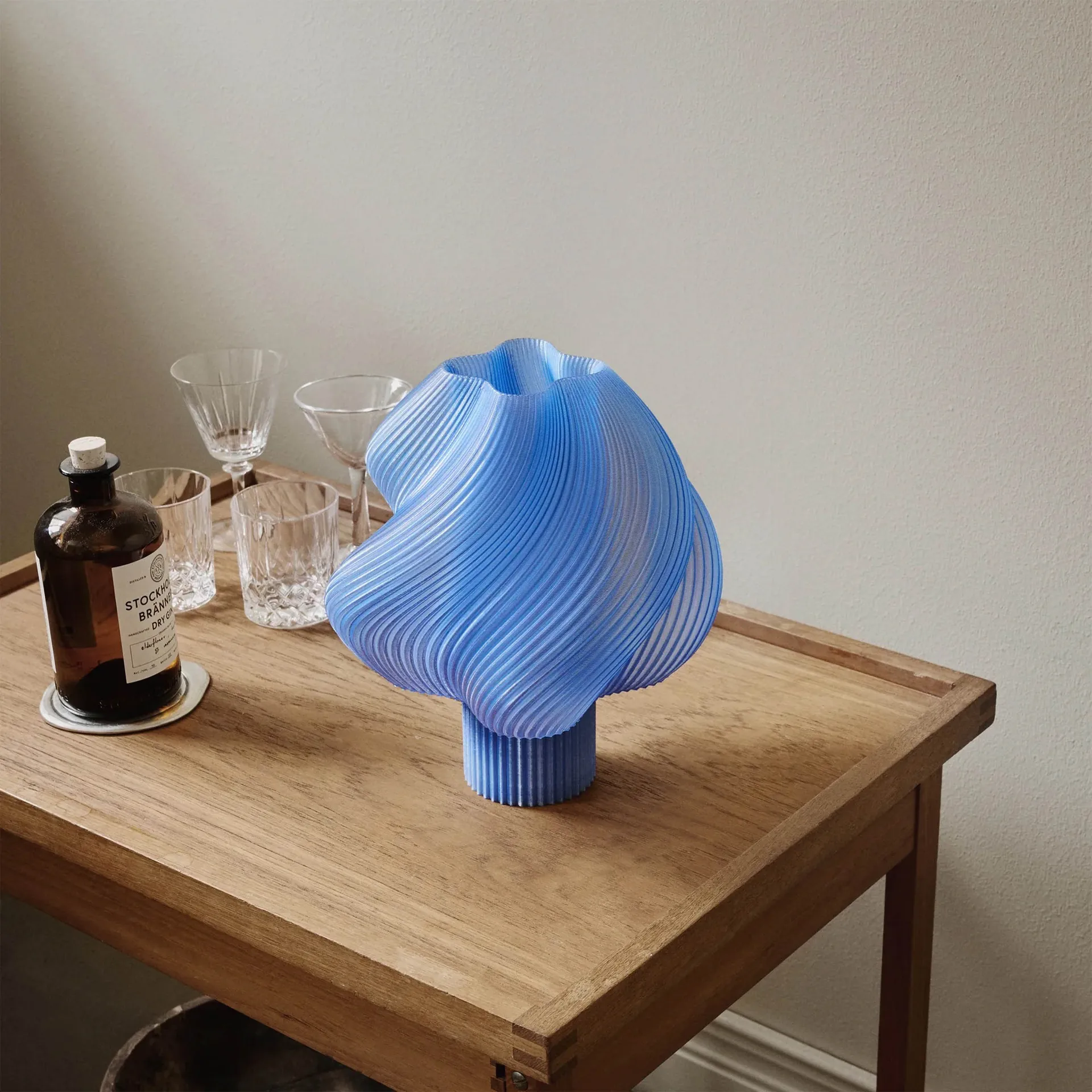 Soft Serve bordlampe, Blueberry sorbet, Regular, 26 cm Crème Atelier