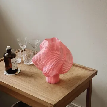 Soft Serve bordlampe - Peach sorbet, Regular, 26 cm - Crème Atelier