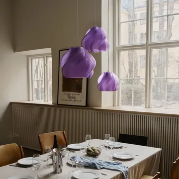 Soft Serve pendel - Lavender sorbet-chrome, 01, 20 cm - Crème Atelier