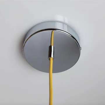 Soft Serve pendel - Limoncello sorbet-chrome, 01, 20 cm - Crème Atelier