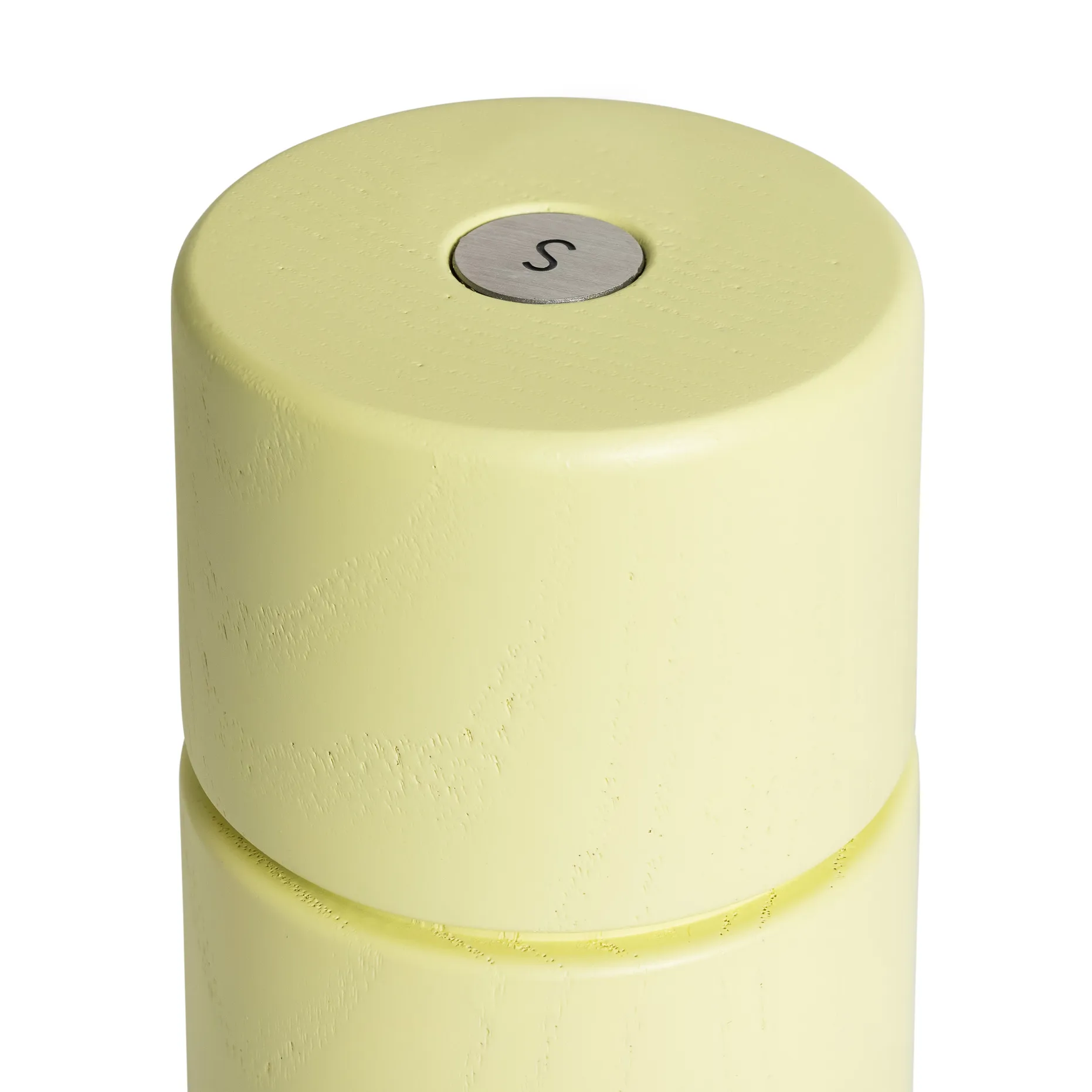 Bergen krydderkvern, Bright yellow, 12 cm Crushgrind