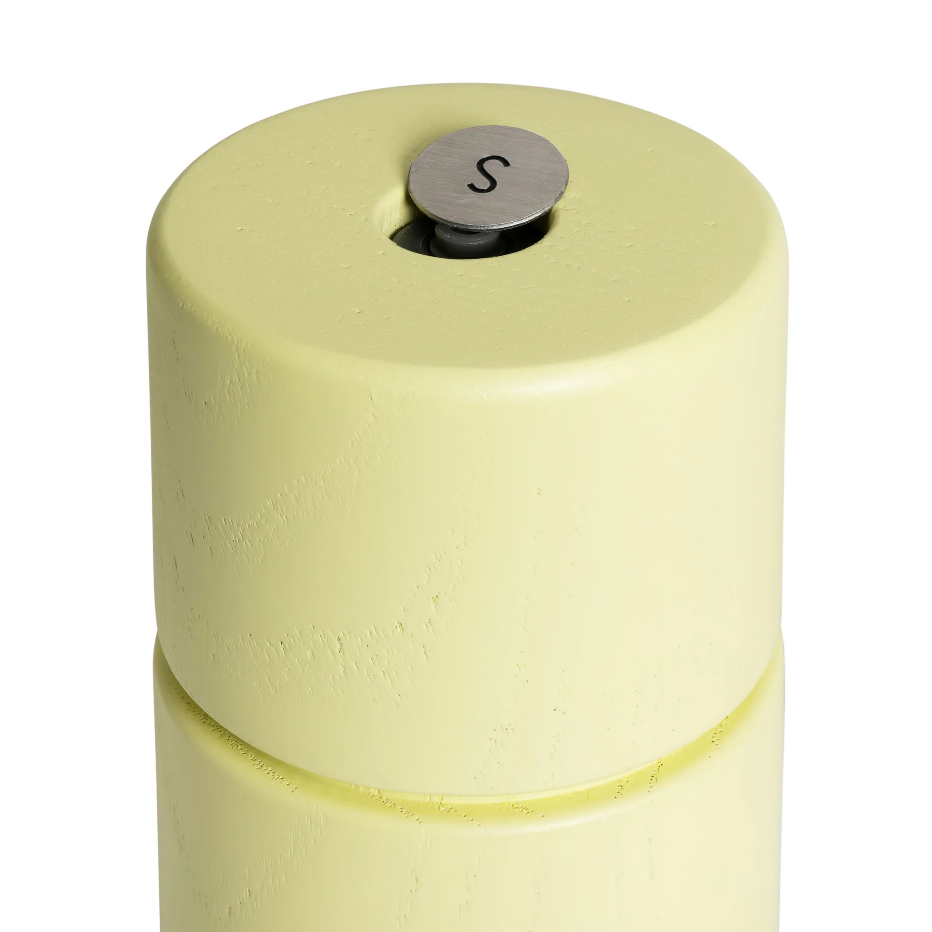 Bergen krydderkvern, Bright yellow, 12 cm Crushgrind