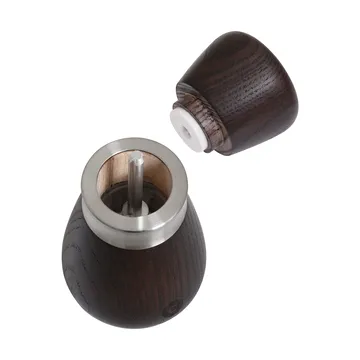Kyoto krydderkvern - Brown glaze, FSC ash, 10 cm - Crushgrind
