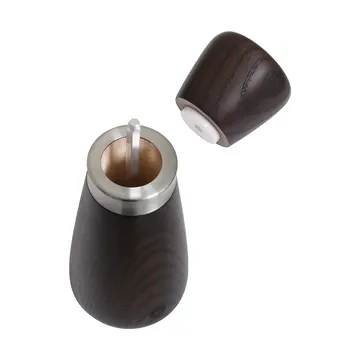 Kyoto krydderkvern - Brown glaze, FSC ash, 17 cm - Crushgrind