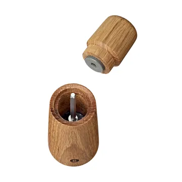 Stockholm krydderkvern - Natural, FSC oak, 11 cm - Crushgrind