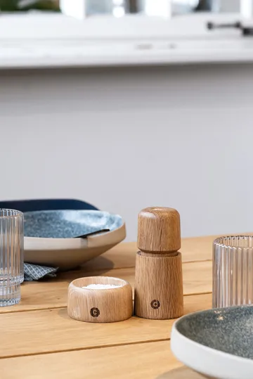 Stockholm krydderkvern - Natural, FSC oak, 11 cm - Crushgrind
