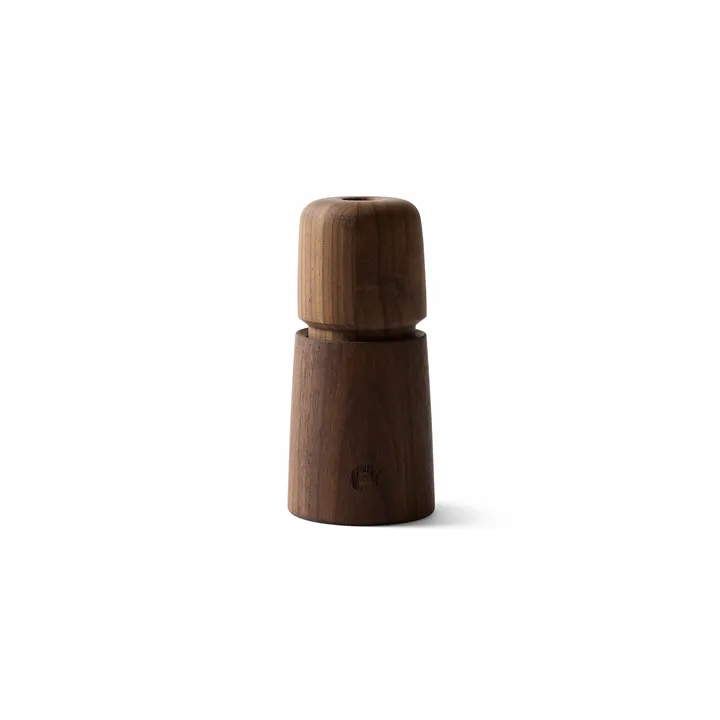 Stockholm krydderkvern - Natural, FSC walnut, 11cm - Crushgrind
