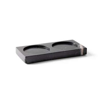 Tabletopper krydderkvernstativ - Black marble - Crushgrind