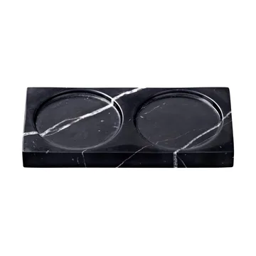 Tabletopper krydderkvernstativ - Black marble - Crushgrind
