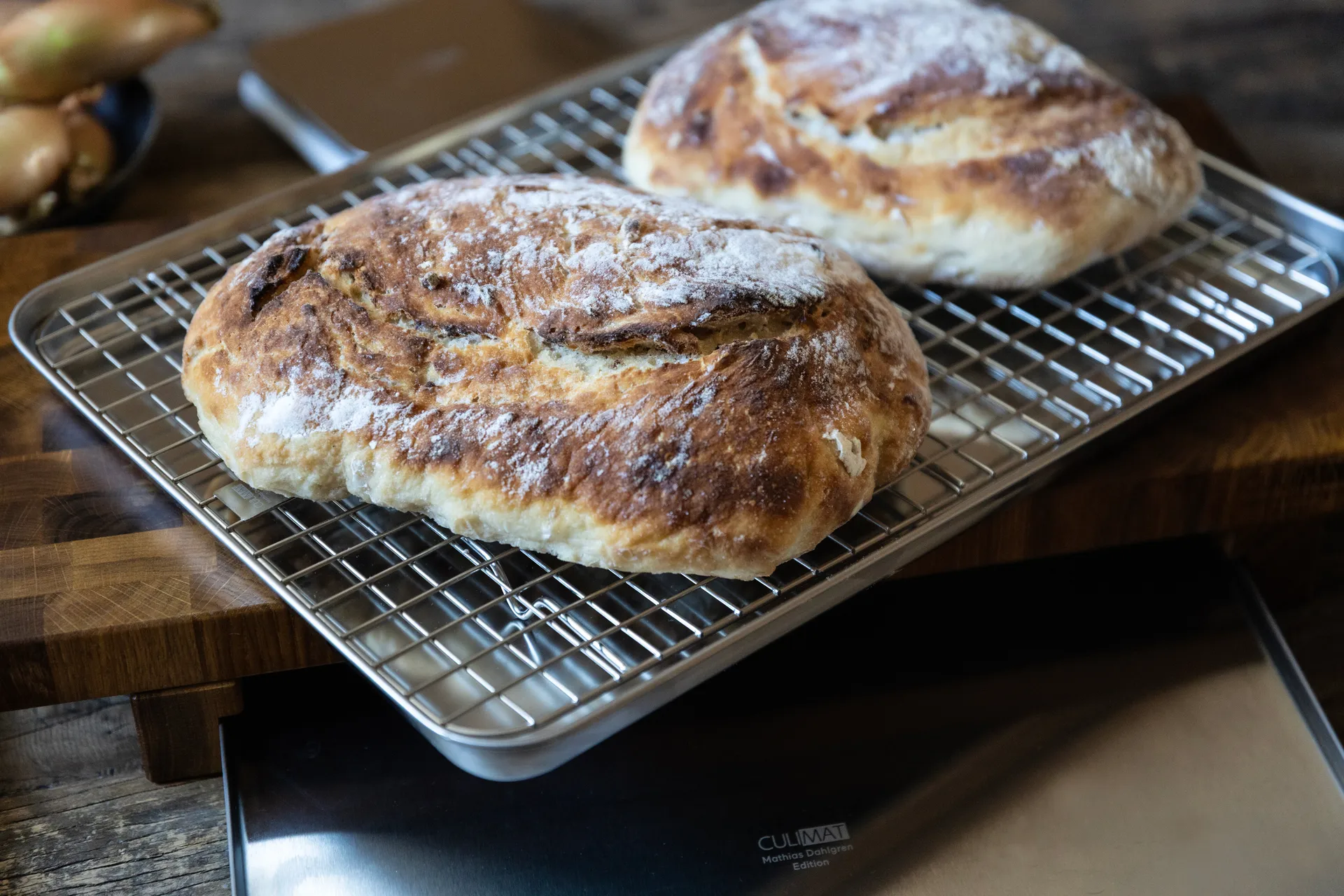 Culimat gastroplate med avkjølingsrist, Rustfritt stål, 40,5x30,5 cm Culimat