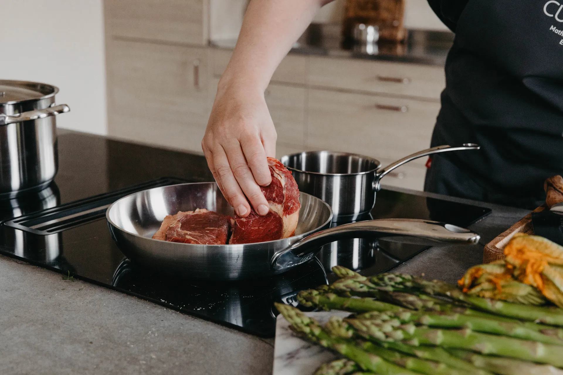 Culimat stekepanne 5-Ply rustfritt stål, 28 cm Culimat