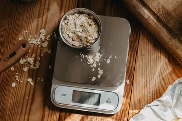 Digital kjøkkenvekt vanntett - Hvit-sølv - Culimat