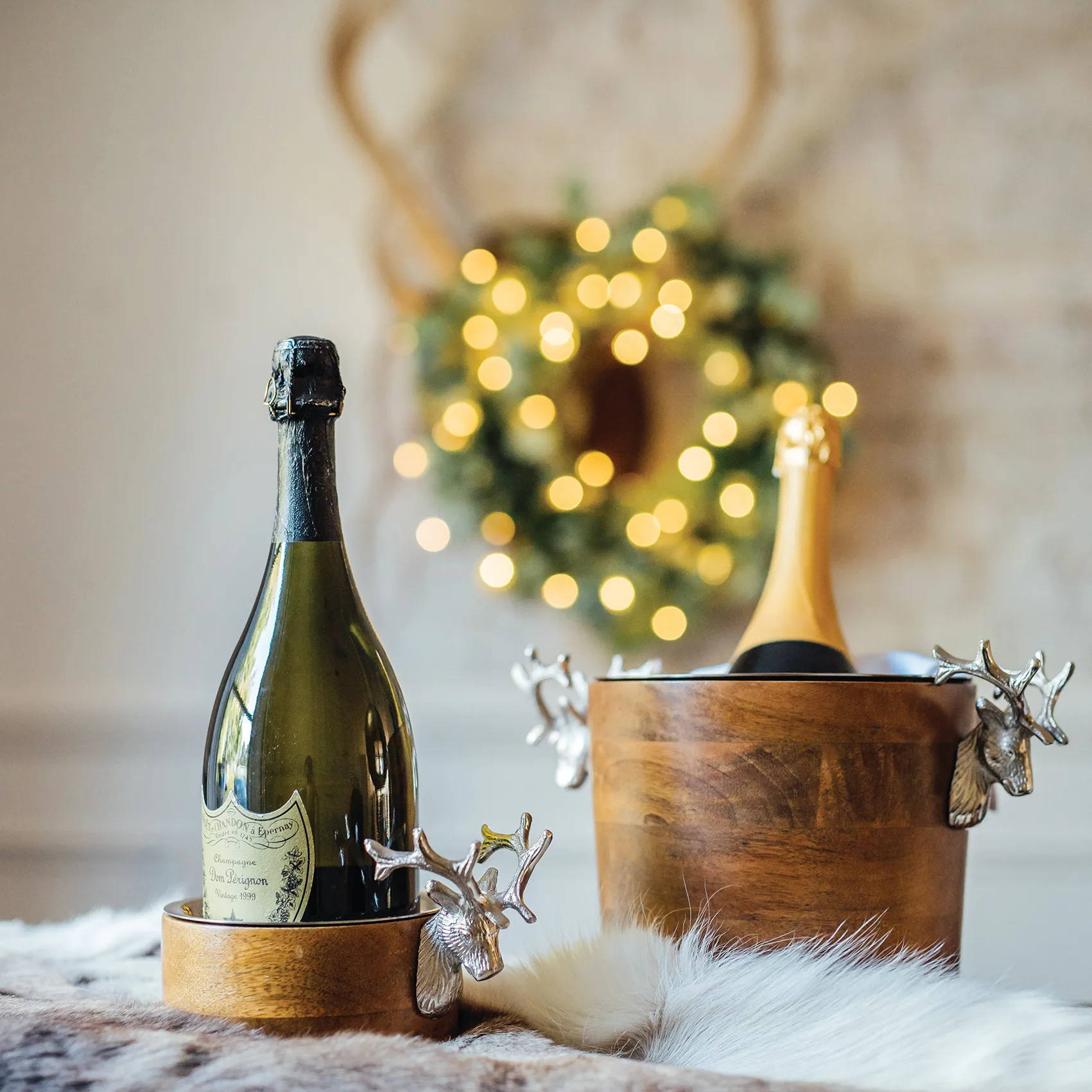 Huntsman flaskeunderlag hjort mangotre, 13 cm Culinary Concepts