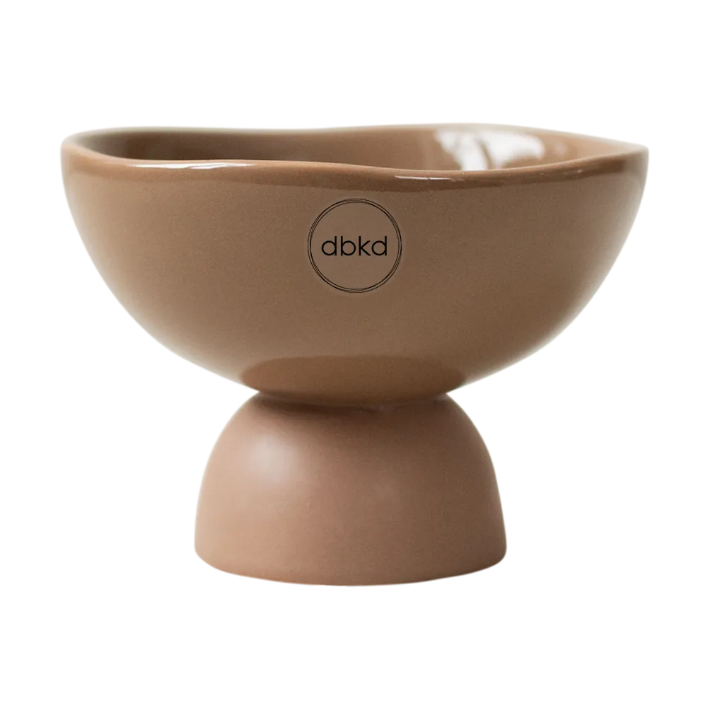 Base Dome skål S Ø12 cm, Nougat DBKD