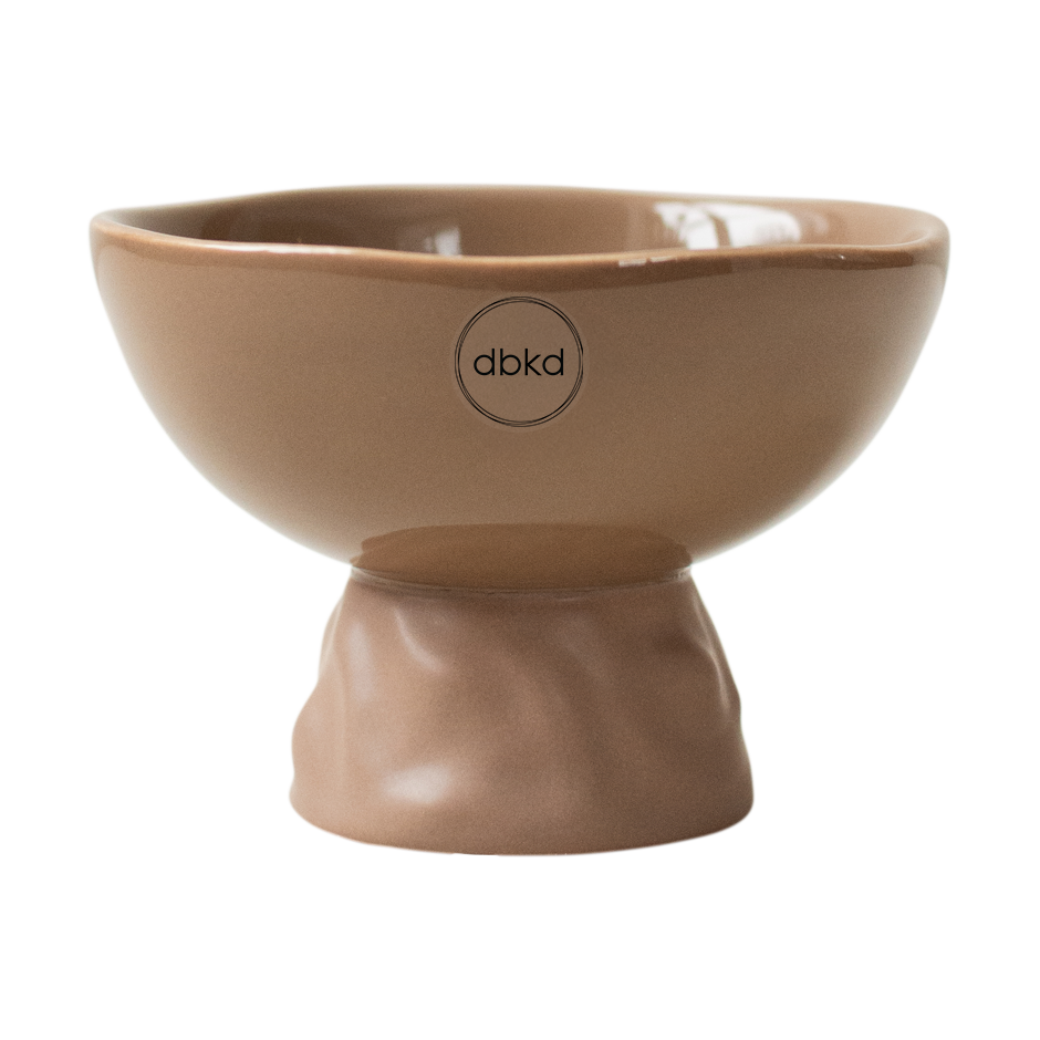 Bilde av DBKD Base Irregular krukke S Ø12 cm Nougat