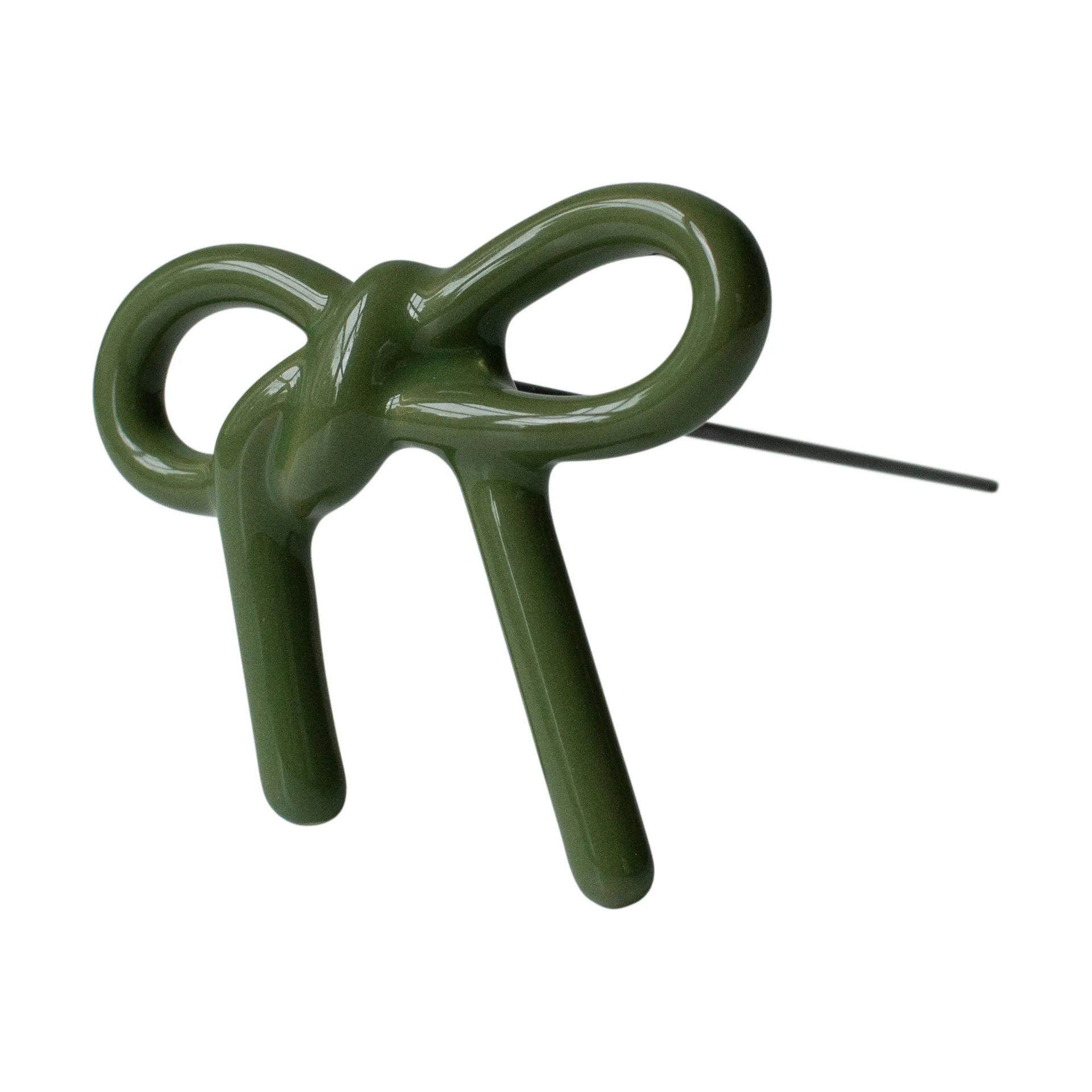 Bow blomsterdekorasjon, Shiny green DBKD