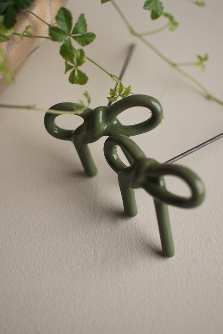 Bow blomsterdekorasjon, Shiny green DBKD