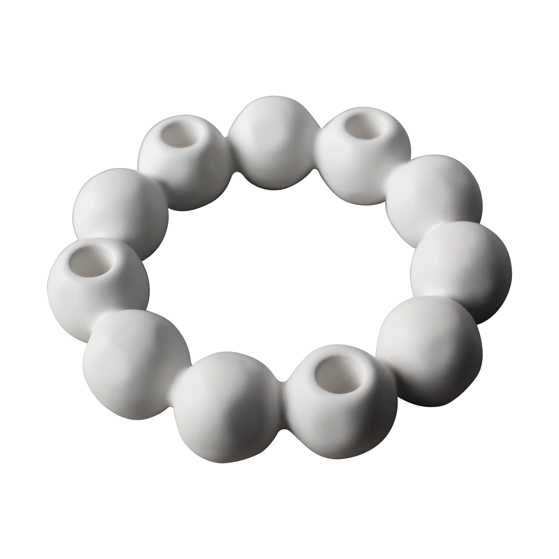 Bright lysestake Ø27 cm, White DBKD