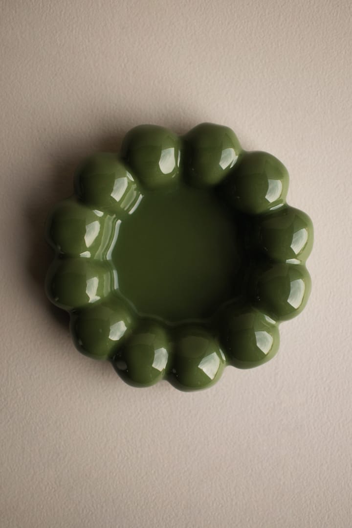 Bright lysfat Ø17 cm, Shiny green DBKD