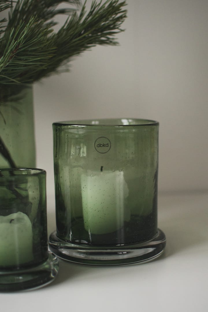 Bubble lyslykt Ø14 cm, Green DBKD