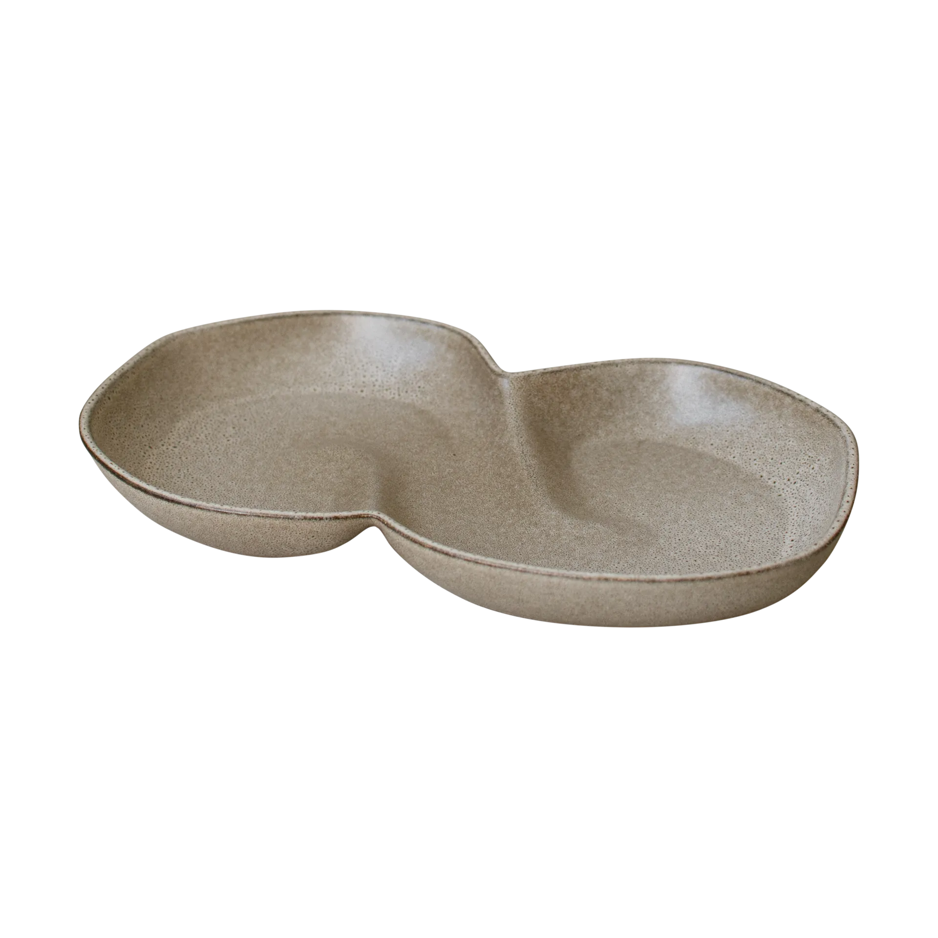 Bun serveringsfat 18 x 30 cm, Beige DBKD