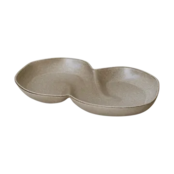 Bun serveringsfat 18 x 30 cm - Beige - DBKD