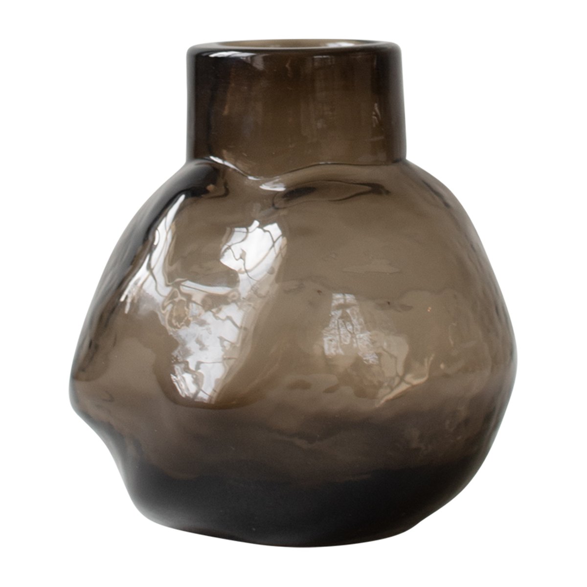 Bilde av DBKD Bunch mini vase Ø 12 cm Brown