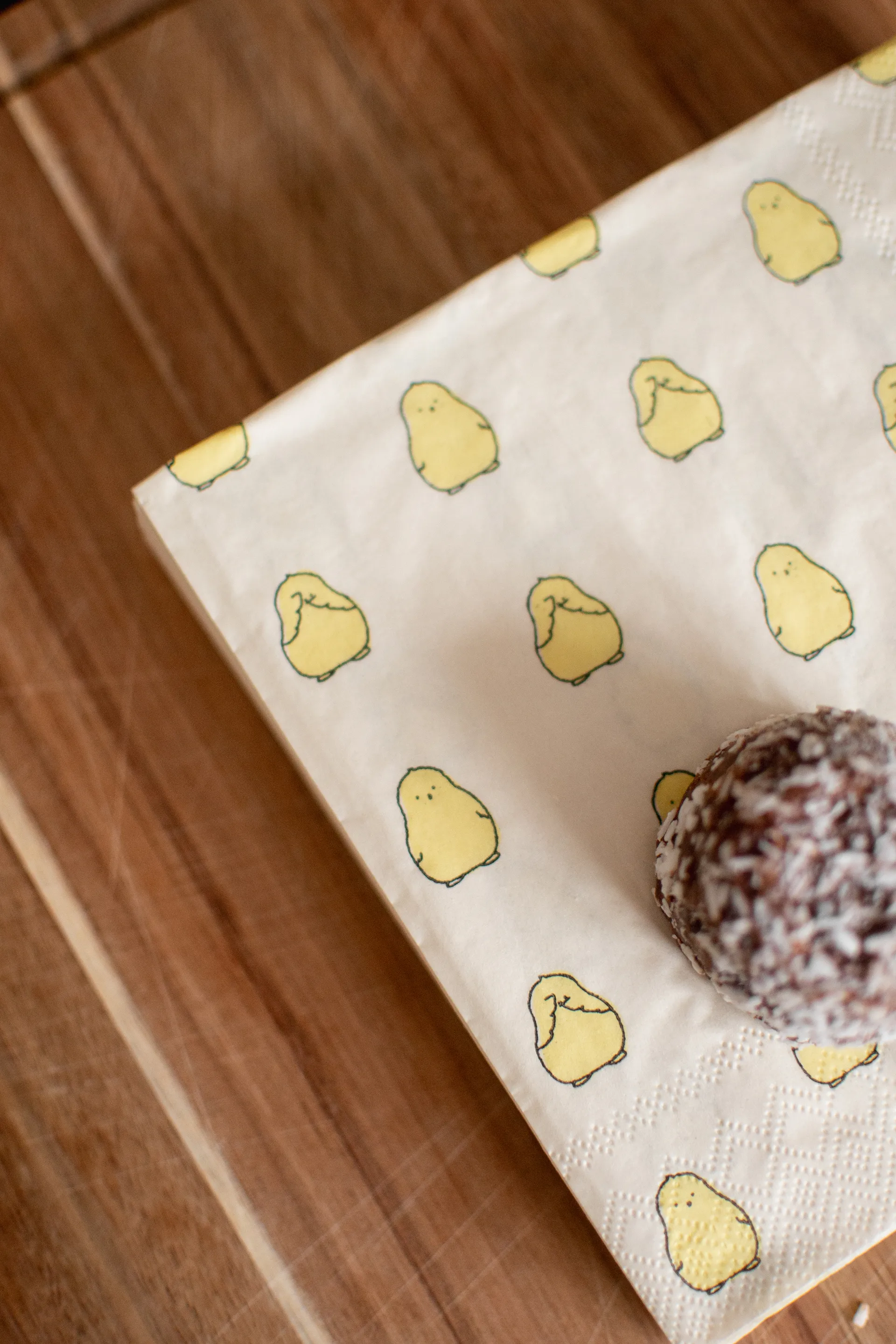 Chubby chicken papirserviett 20-pakning, Yellow, 33x33 cm DBKD