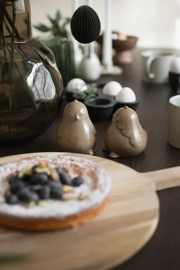 Chubby chicken påskedekorasjon 2-pakning - Beige - DBKD