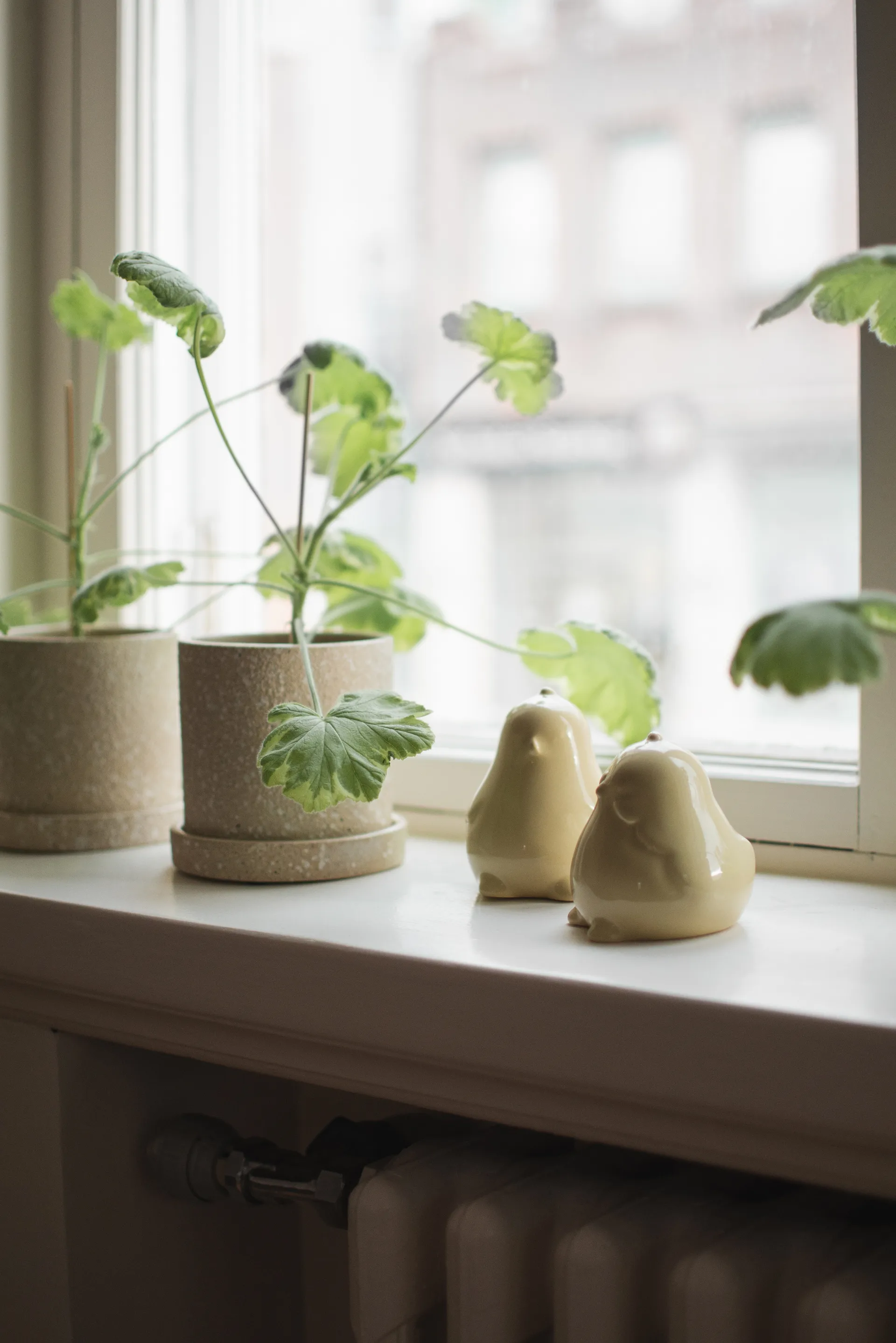 Chubby chicken påskedekorasjon 2-pakning, Shiny yellow DBKD