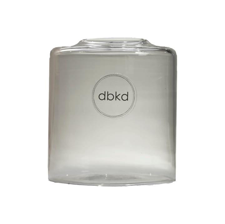 Clean glassvase smoke - Liten - DBKD