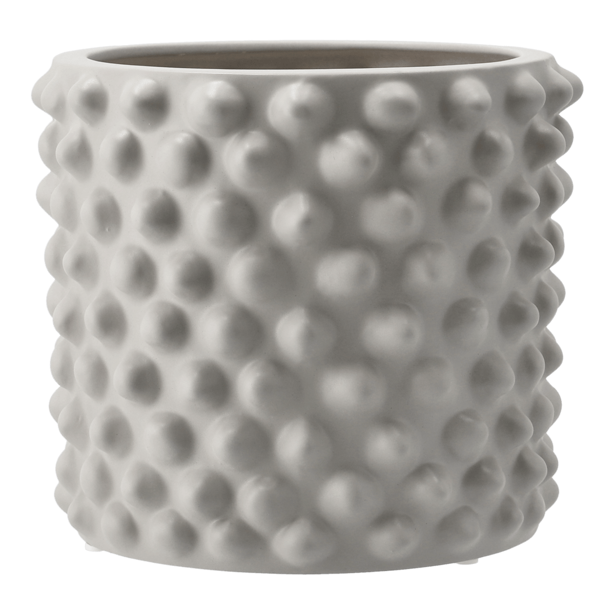 Bilde av DBKD Cloudy krukke greige Small Ø20 cm