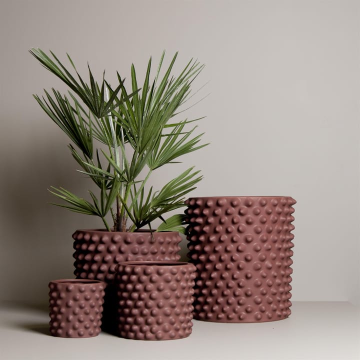Cloudy krukke maroon - liten - DBKD