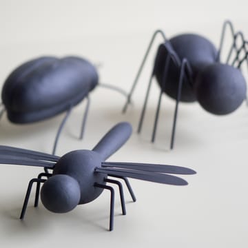 Concrete Bugs dekorasjon - Black, edderkopp - DBKD