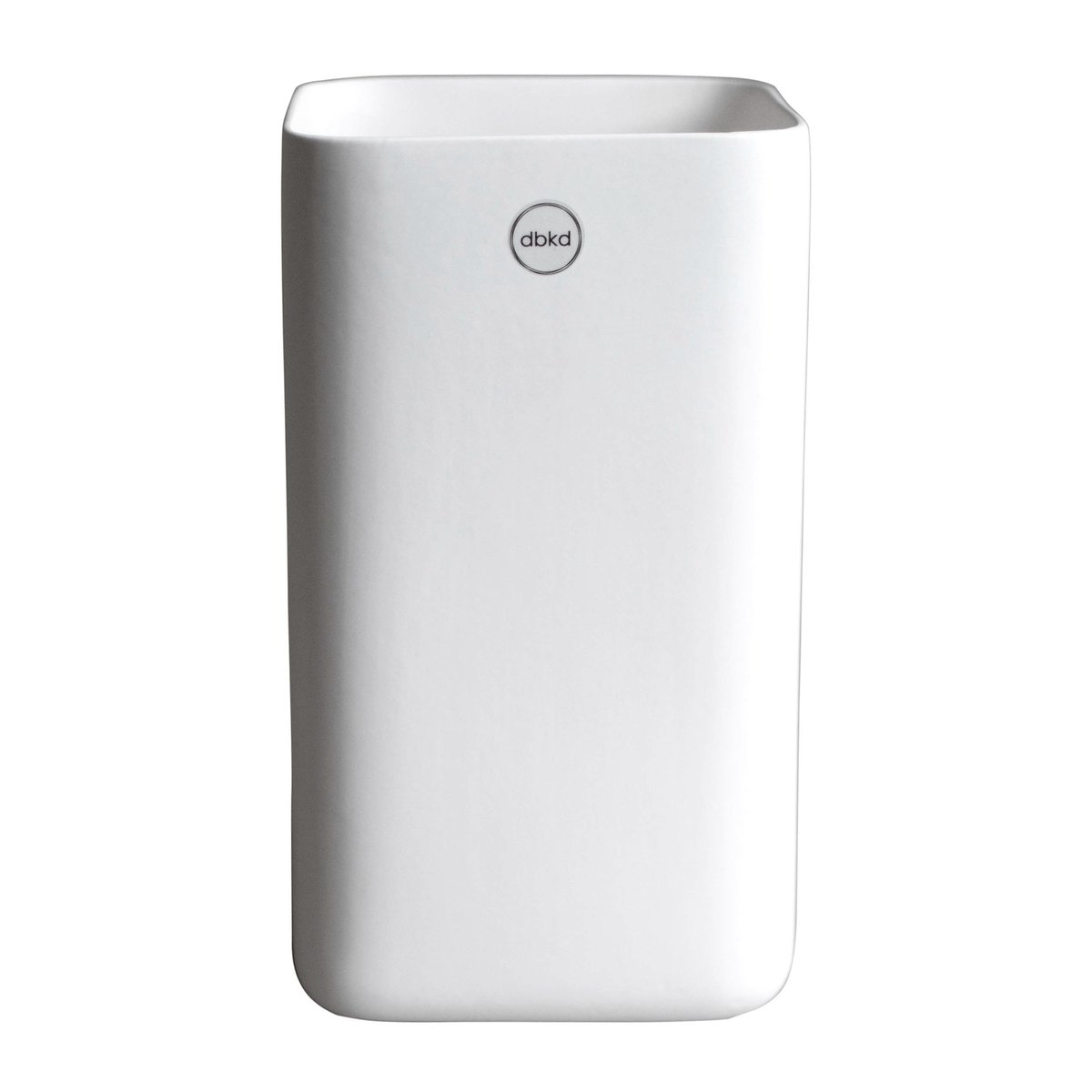 Bilde av DBKD Cube krukke large Ø 13 cm Matte white