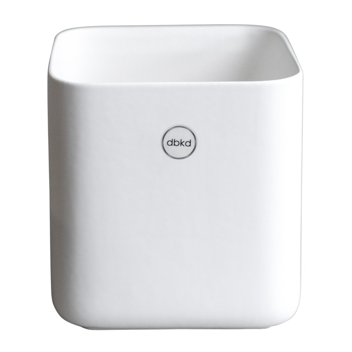 Bilde av DBKD Cube krukke small Ø 13 cm Matte white