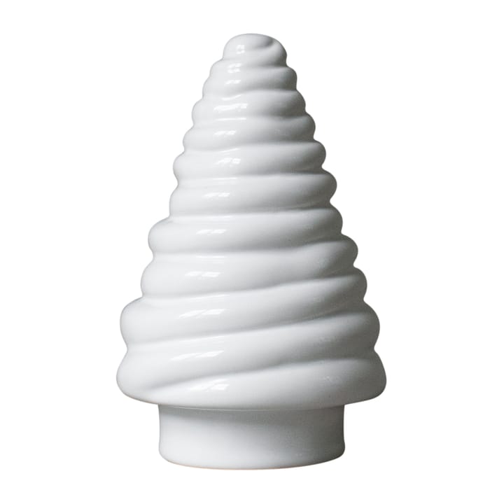 Curl Tree dekorasjonstre 13 cm - Shiny white - DBKD
