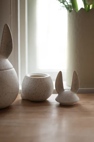 DBKD Eating Rabbit, bolle liten - White dot - DBKD