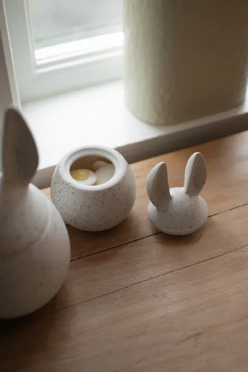 DBKD Eating Rabbit, bolle liten - White dot - DBKD