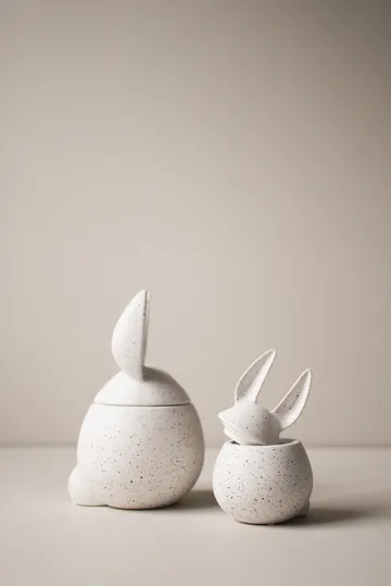 DBKD Eating Rabbit, bolle liten - White dot - DBKD