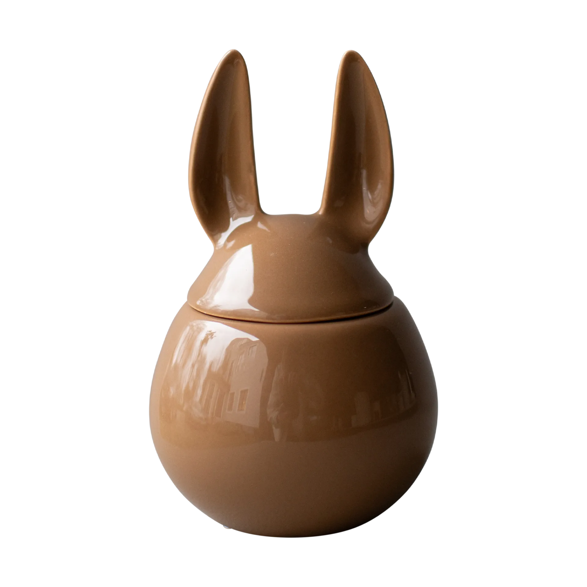 DBKD Eating Rabbit, liten skål, Shiny nougat DBKD