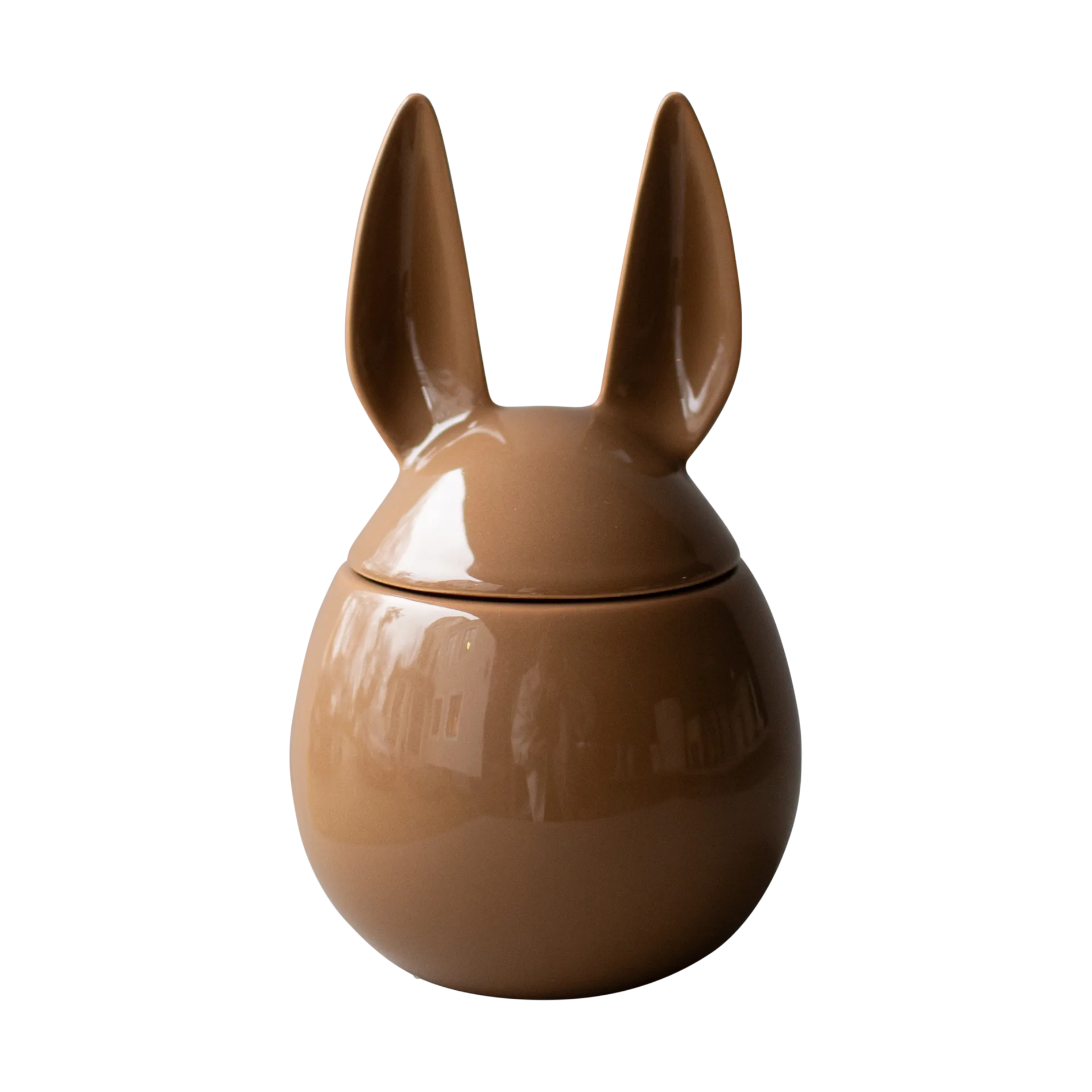 DBKD Eating Rabbit, stor skål, Shiny nougat DBKD