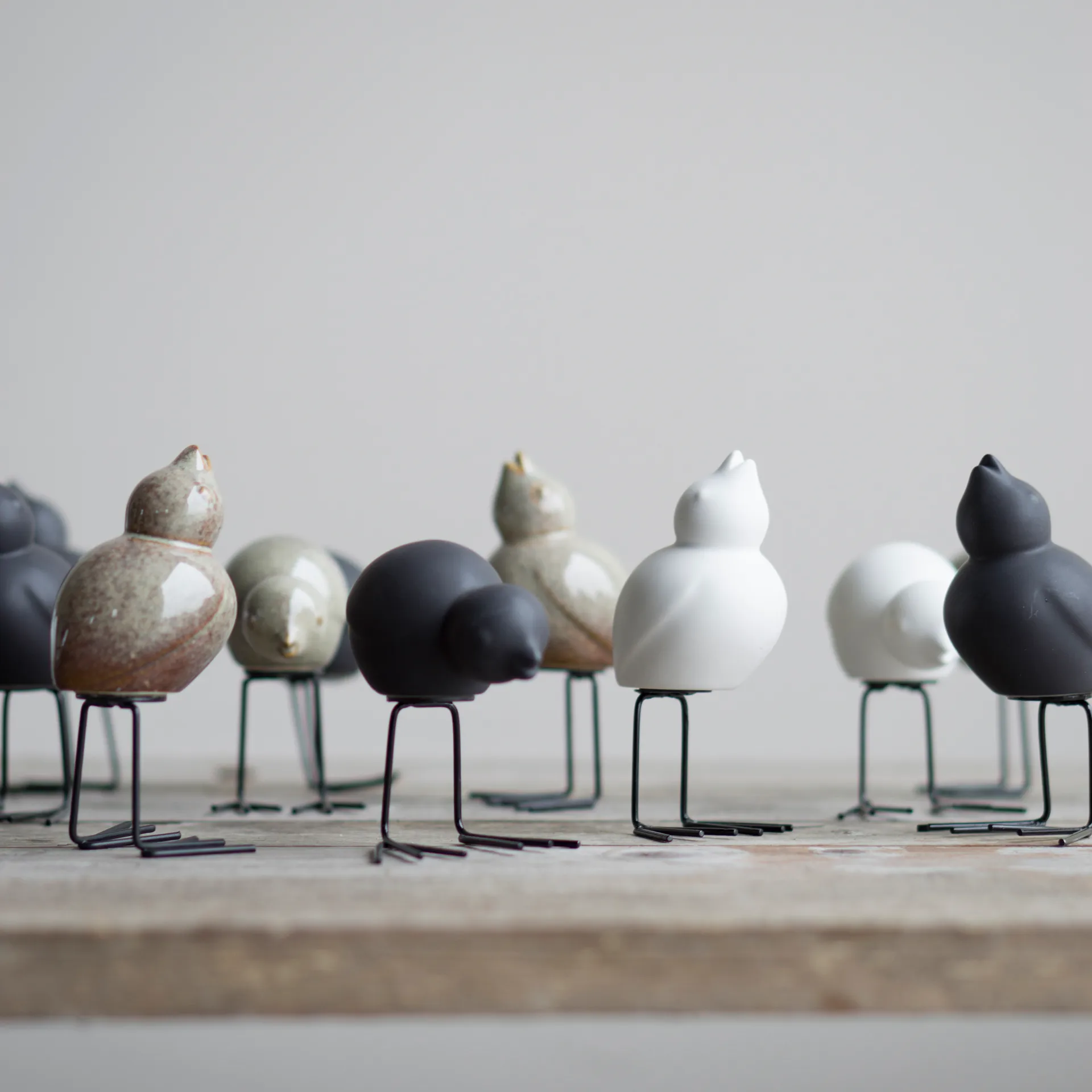 DBKD Swedish Birds påskedekorasjon 2-pakning, White DBKD