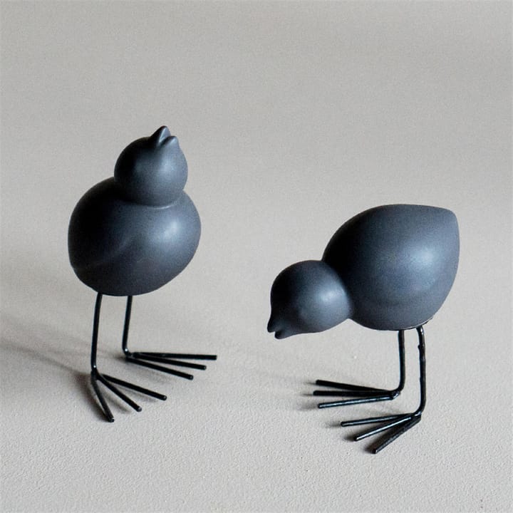DBKD Swedish Birds påskedekorasjon 2-stk., Black DBKD