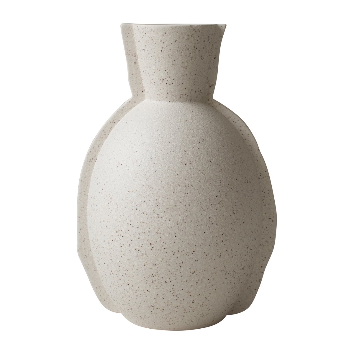 Bilde av DBKD Edge vase H30 cm Creme dot