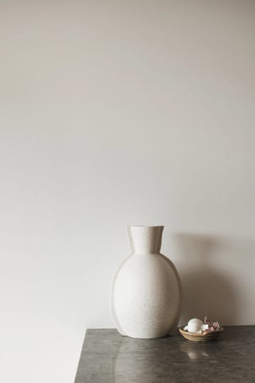 Edge vase H30 cm - Creme dot - DBKD