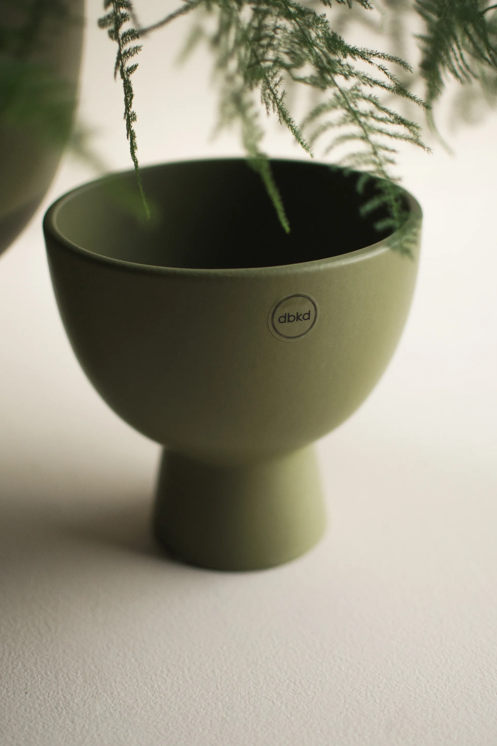 Figure krukke Ø15 cm, Green DBKD