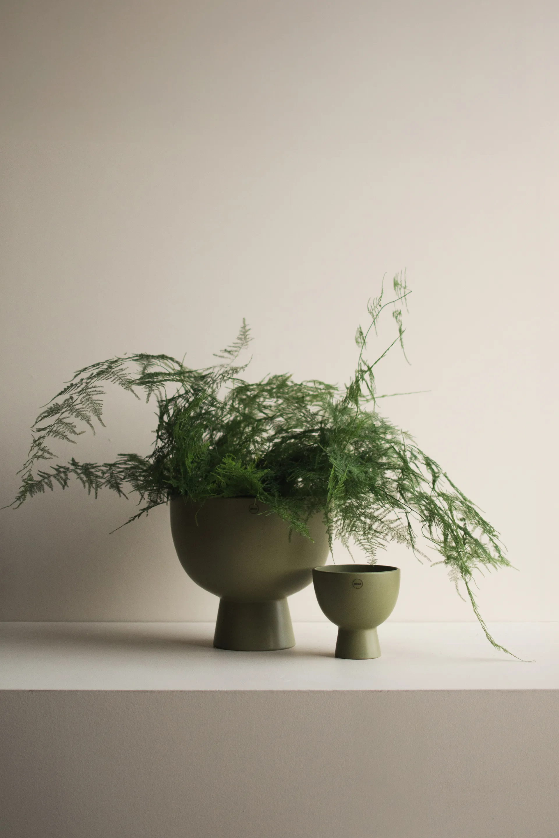 Figure krukke Ø15 cm, Green DBKD