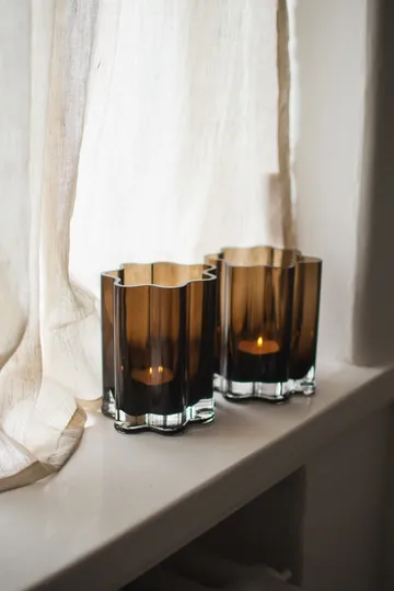 Filter lyslykt - Brown, Ø11,5x13 cm - DBKD